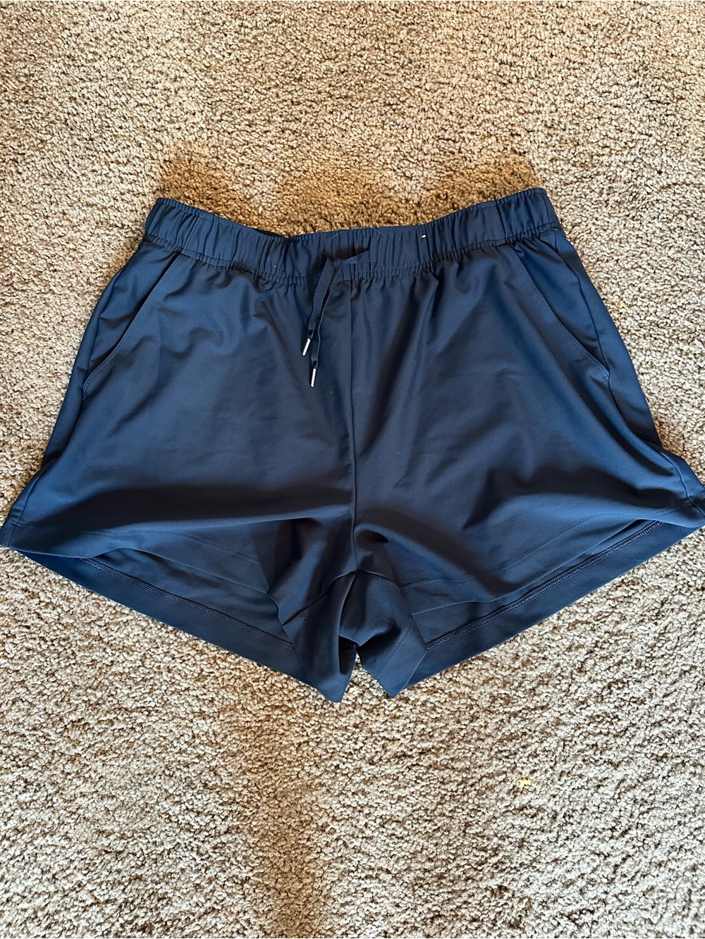 Old Navy Navy Women's Athletic Drawstring Shorts